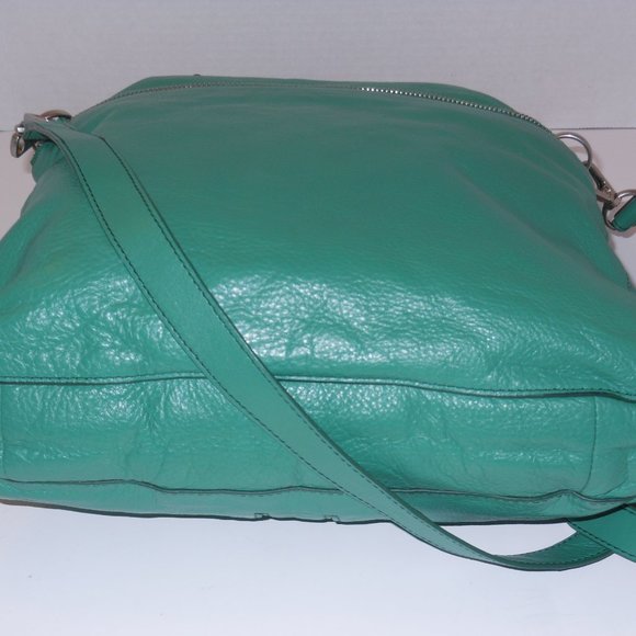 FOSSIL GREEN LEATHER SHOULDER/HANDBAG - Picture 7 of 9